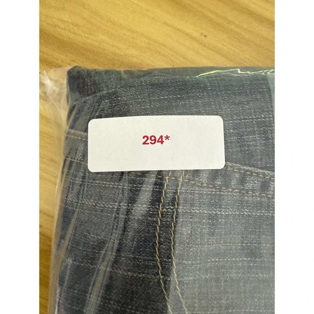 Levis 559 Jeans Mens 38x30 Blue Relaxed Straight Leg 100% Cotton Denim Pants NEW